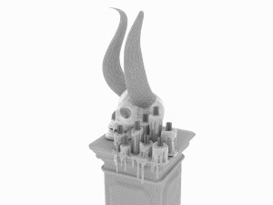 Shaddar Skull 2 - 4K Modelo 3D
