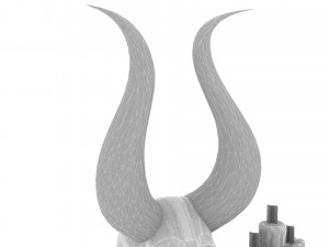 Shaddar Skull 2 - 4K Modelo 3D