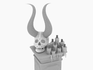 Shaddar Skull 2 - 4K Modelo 3D