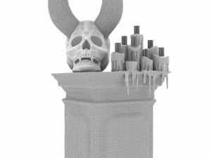 Shaddar Skull 2 - 4K Modelo 3D