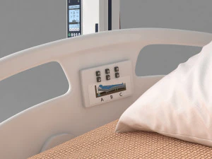 Cama quir&uacute;rgica m&oacute;vil 4K Modelo 3D