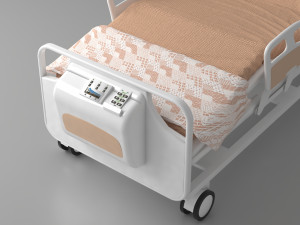 Moveable Operating Bed 4K 3D-Modell
