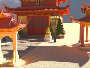Pagoda 4K 3D Model