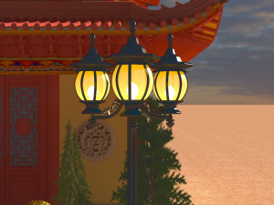 Pagoda 4K 3D Модель