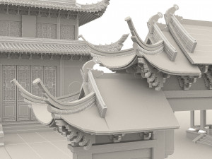 Pagoda 4K 3D Модель