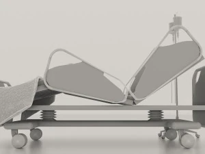 Hospital Bed 2 - 4K 3D Model