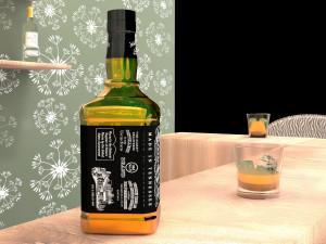 American Bar 4 - 4K Modèle 3D