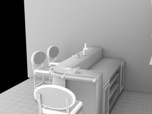 American Bar 4 - 4K Modèle 3D