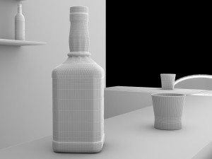 American Bar 4 - 4K Modèle 3D