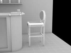 American Bar 4 - 4K Modèle 3D