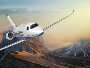 Cessna Citation Latitude 2 - 4K 3D 模型