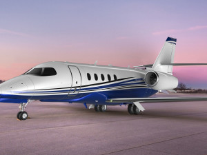 Cessna Citation Latitude 2 - 4K 3D 模型