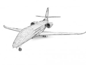 Cessna Citation Latitude 2 - 4K 3D 模型