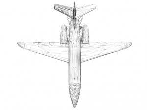 Cessna Citation Latitude 2 - 4K 3D 模型