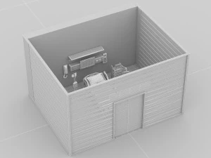 Intensive Care Unit 5 - 4K 3D Model