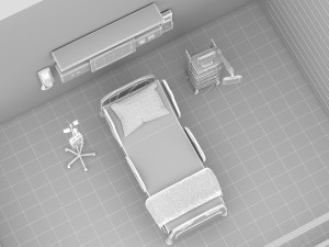 Intensive Care Unit 5 - 4K 3D मॉडल