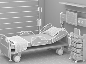 Intensive Care Unit 5 - 4K 3D मॉडल