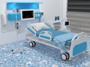 Intensive Care Unit 5 - 4K Modelo 3D