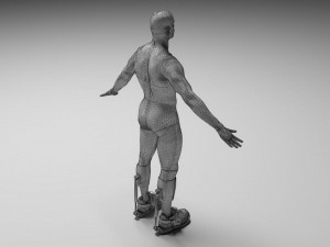 Speedy Hopper 4K 3D Model