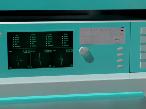Hospital Room 8 - 4K 3D Model