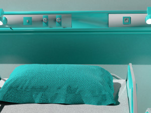 Hospital Room 8 - 4K Modèle 3D