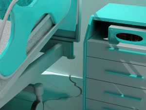 Hospital Room 8 - 4K 3D Model