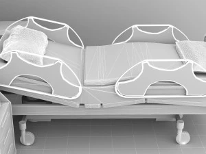 Hospital Room 8 - 4K 3D Model