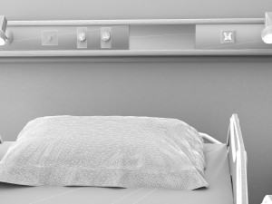 Hospital Room 8 - 4K Modèle 3D