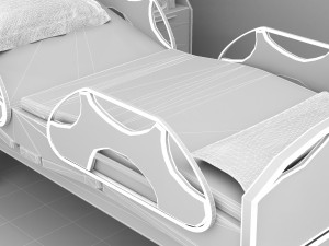 Hospital Room 8 - 4K Modèle 3D
