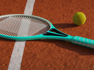 Rachit - Tennis Racket Model 3D
