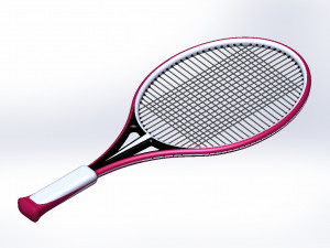 Rachit - Tennis Racket Model 3D