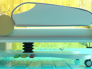 Hospital Ward 4 - 4K 3D Model