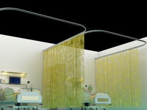 Hospital Ward 4 - 4K 3D Model