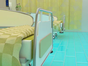 Hospital Ward 4 - 4K 3D Model