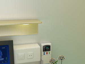 Hospital Ward 4 - 4K 3D Model