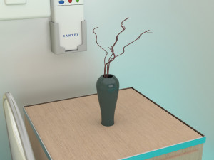 Hospital Ward 4 - 4K 3D Model