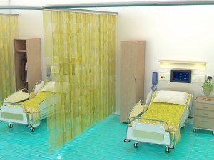 Hospital Ward 4 - 4K 3D Model