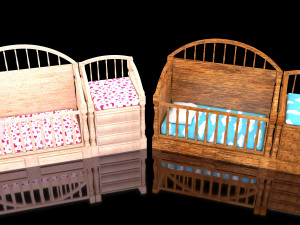 Baby Beds 4K Modèle 3D