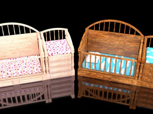 Baby Beds 3D Model