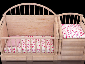 Baby Beds 4K Modèle 3D