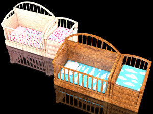Baby Beds 4K Modèle 3D