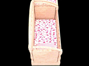 Baby Beds 3D Model