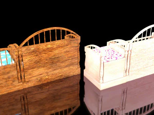 Baby Beds 3D Model