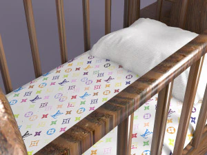 Baby Bed 2 3D Model