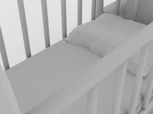 Baby Bed 2 3D Model
