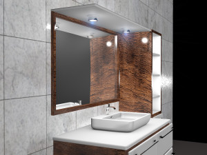 Bathroom Cabinet v2 - 4K 3D Model