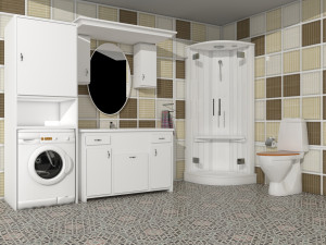 Bathroom 2 - 4K 3D Model