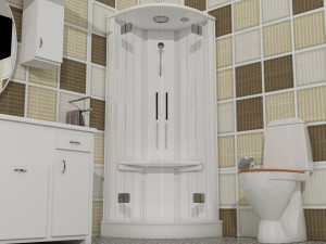 Bathroom 2 - 4K 3D Модель