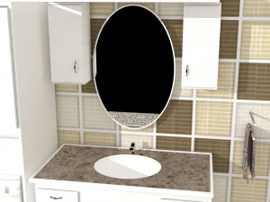Bathroom 2 3D Model
