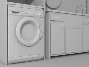 Bathroom 2 3D Model